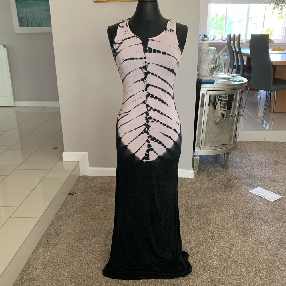 Custom Tie Dye Modal Maxi Dress.  Size L